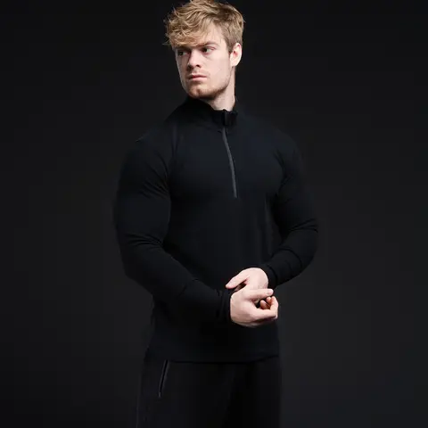 EKKO Essential Quarter Zip | Brushed Cotton