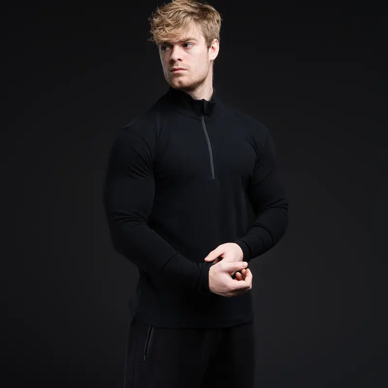 EKKO Essential Quarter Zip | Brushed Cotton