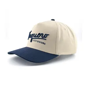 Vaquero Script Two Tone Cream & Navy