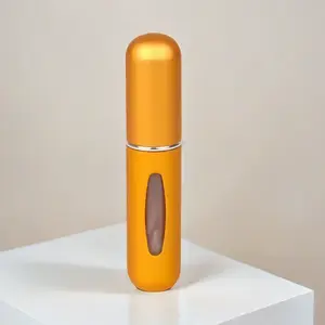 1/5Pcs Travel Perfume Bottle Refillable Portable Mini Atomizer Spray Refill Bottle Women Pocket Dispenser Cologne Sprayer 5Ml NONE