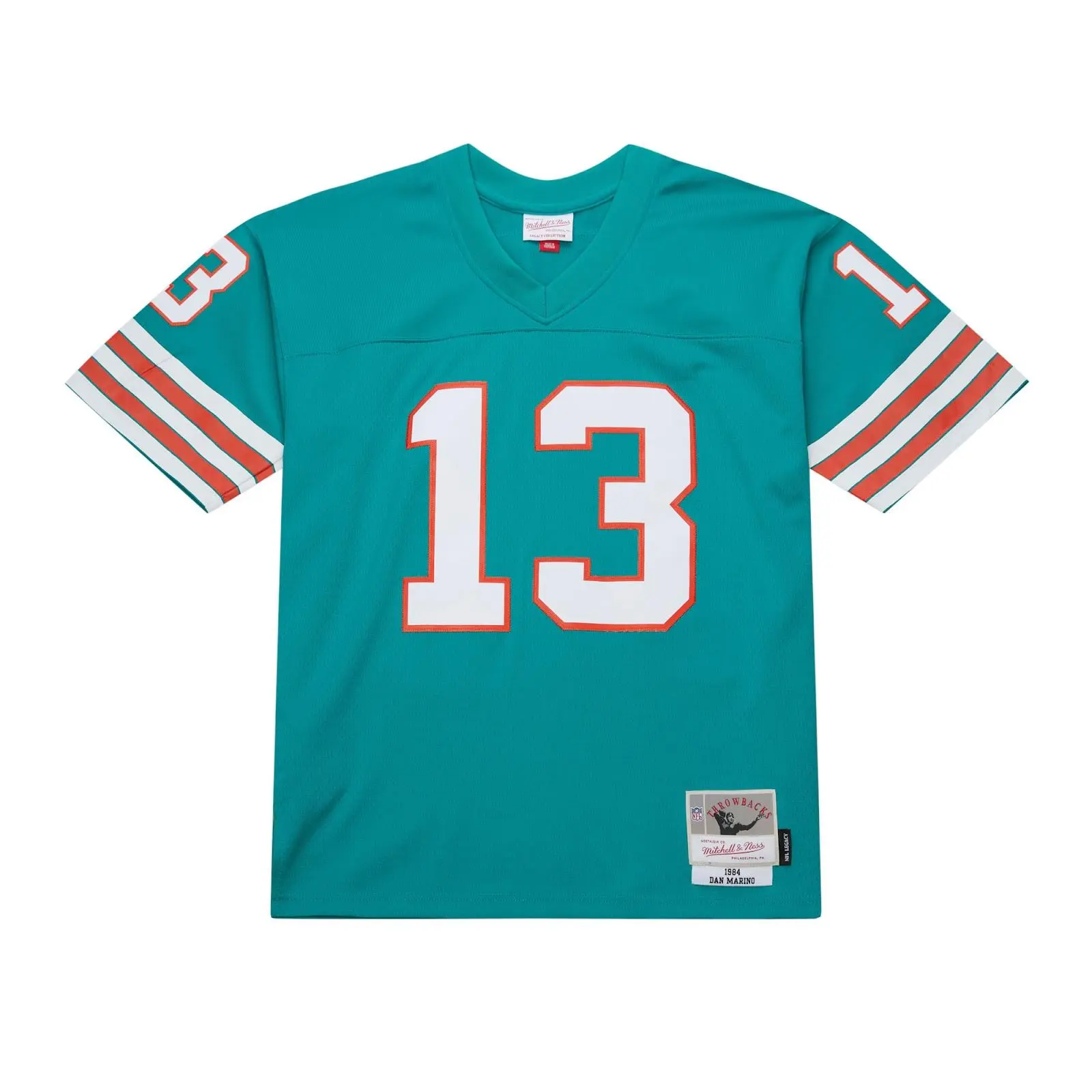 Dan Marino Miami Dolphins 1984 Aqua Legacy Player Jersey NFL Throwback Mitchell & Ness