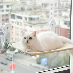Foldable Cat Window Perch, Cozy Cat Hammock, Cat Window Bed, Hanging Cat Bed, Suction Cup Cat Hammock, Pet Supplies for Indoor Cats