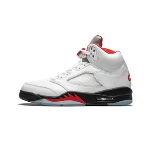 Air Jordan 5 Retro "Fire Red Silver Tongue 2020" DA1911 102