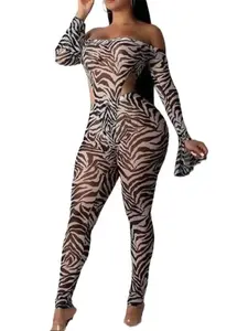 Lady Luxe Fashions Women's Cheetah Print 2 Piece Flared Long Sleeve Sheer Legging Set for Stylish Outfits with Elegant Cheetah Design and Versatile Wear