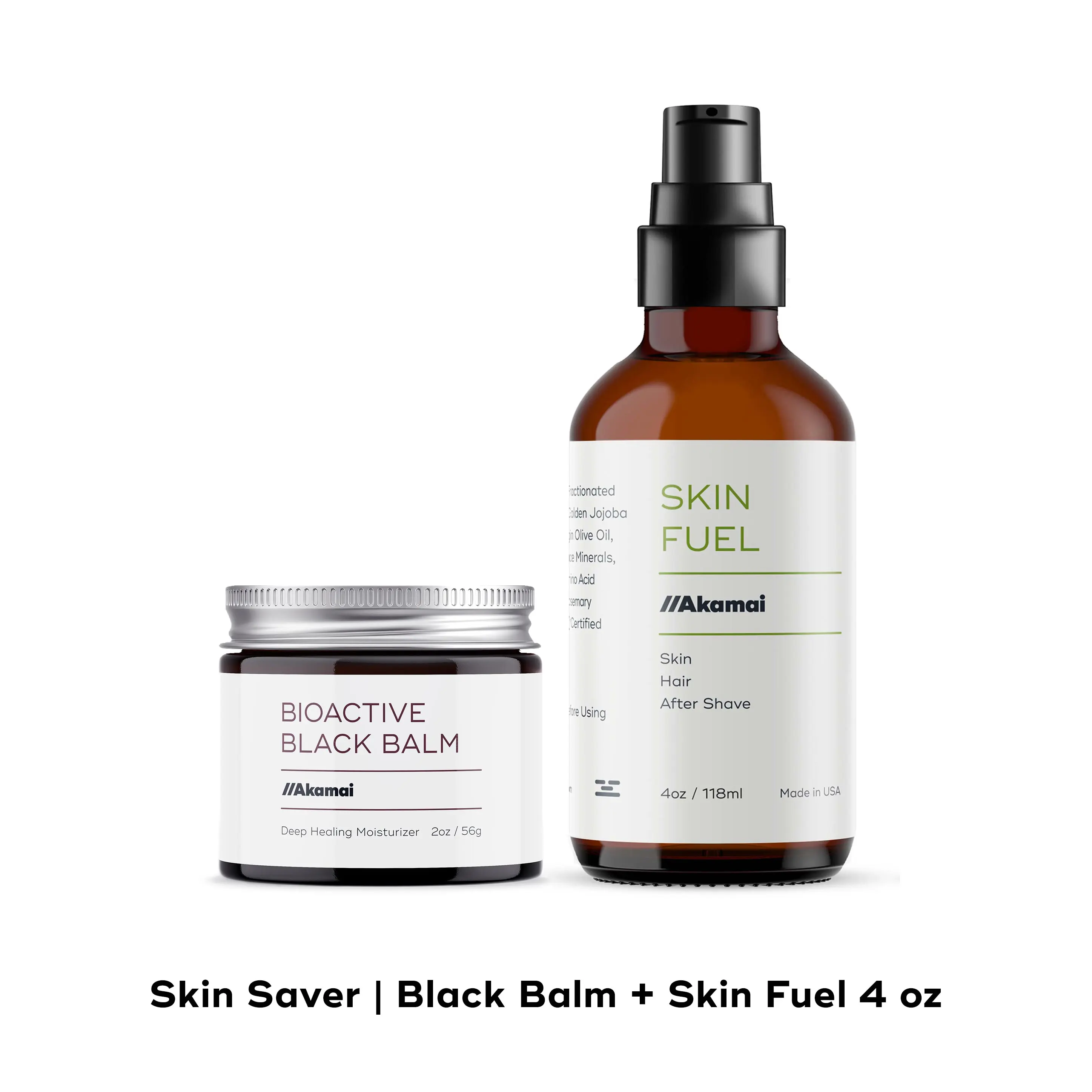 Skin Saver | Black Balm + Skin Fuel 4oz - $63