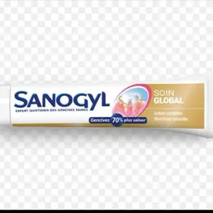 Sanogyl Global Toothpaste 70% Sulfuric Acid 1 Tube Oral Use for Plaque & Food Particles Removal