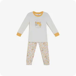 Calico Cat Pajamas - 100% Cotton