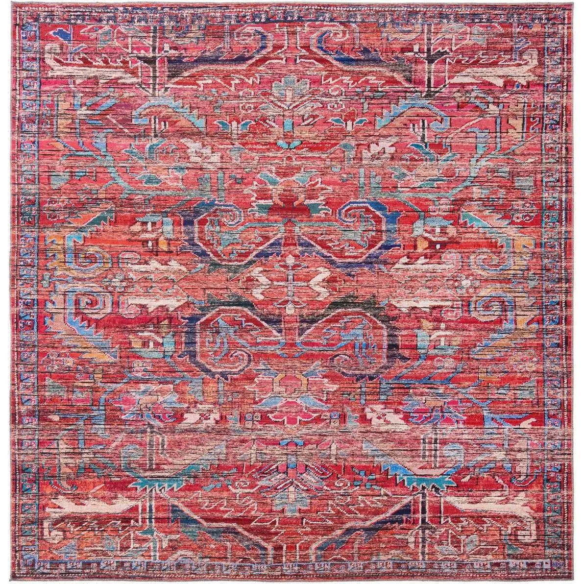 Rust Red - A 10' 6  Square