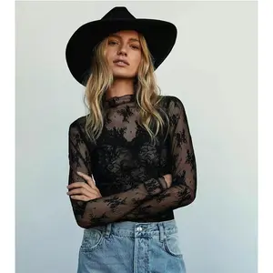 Lace long sleeve