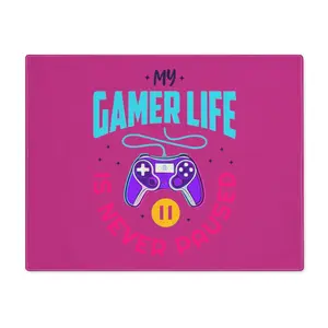 Gamer Life Never Paused | Violet Placemat