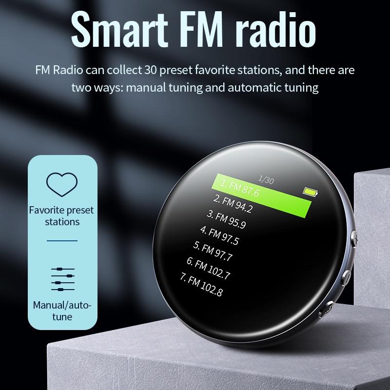 Voice-activated recording pen + digital recording pen, portable audio recorder, audio recording device, supports external card insertion, touchscreen