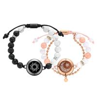 Sun & Moon Touch Bracelets with Phantasmal Beads