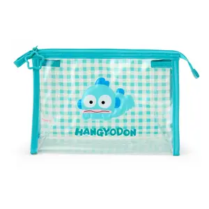Hangyodon Clear Gingham Zipper Pouch