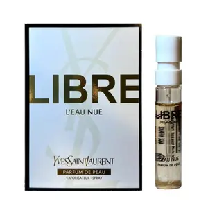 Yves Saint Laurent Libre L’Eau Nue Parfum De Peau for Women Eau de Parfum Vial Spray, 0.07 Ounce