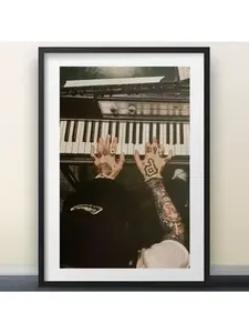 Mac Miller Music Inspired Poster, Vintage Retro 2010s Hip Hop Wall Art, Fan Gift