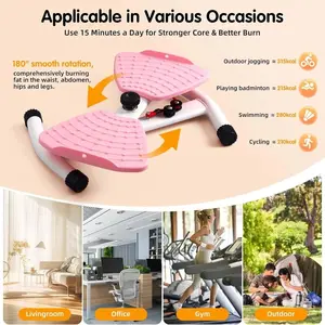 High-Strength Waist Twist Board, 300LBS Load Capacity, Home Core Slimming Trainer, Anti-Skid & Noiseless Fitness Gear