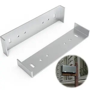Heavy duty aluminum mailbox fixtures Metal mailbox mounting brackets are suitable for mailboxes with a floor width of 8in