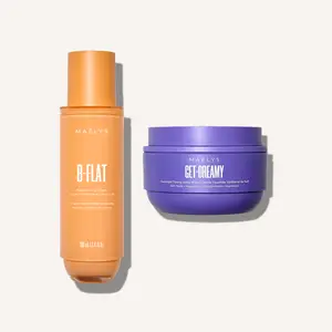 MAËLYS GET-FLATTERED Bundle - All Over Overnight Body Toning Cream and Belly Stretch Mark Cream