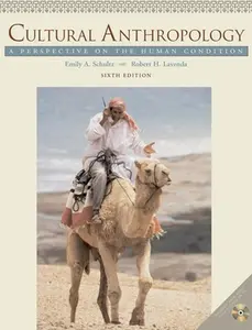 USED-Cultural Anthropology: A Perspective on the Human Conditionwith free Study Skills Guide on CD-ROM by Emily A. Schultz (Paperback)