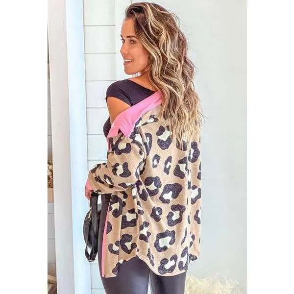 Elle Cheetah Shacket