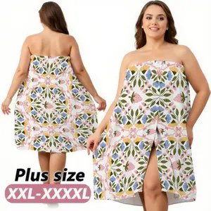 Women's Bathrobe Hair Towel Set, Loungewear, Adjustable Design Fits All Body Types, Super Absorbent Soft Quick Dry, Ideal for Sauna Travel Bathroom Accessories