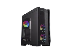 GAMEMAX Dragon knight 2 Black USB3.0/Type C ATX Gaming Full Tower Computer Case w/5 x ARGB Fans (Pre-Installed). Support 4090 GPU and 360mm AIO