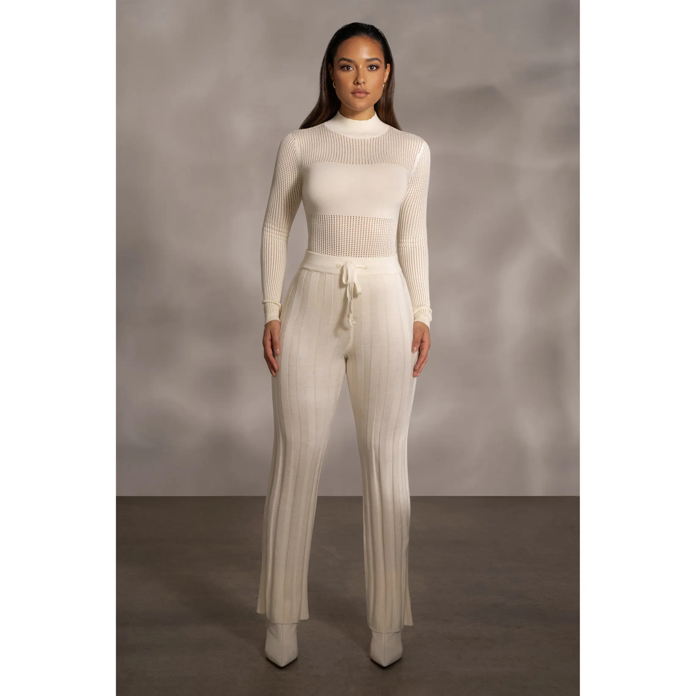 Buttercream Darcey Ribbed Pants