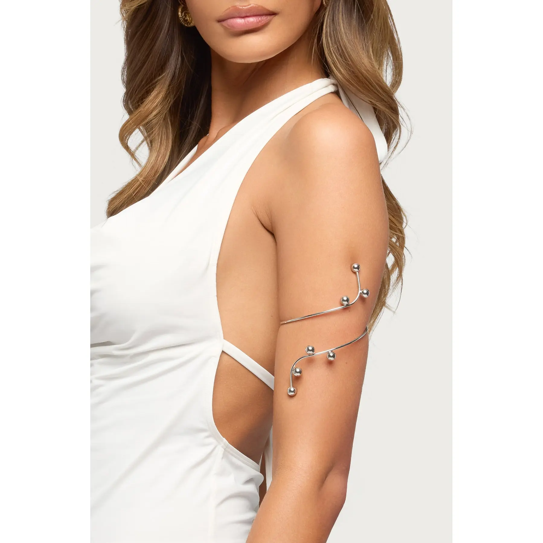 Drop Bead Wrapped Arm Cuff Drop Bead Wrapped Arm Cuff