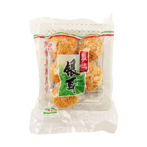 JIANG NAN FOODS White Fungus Tremella Mushroom 250g - Premium Dried Snow Ear for Health & Beauty