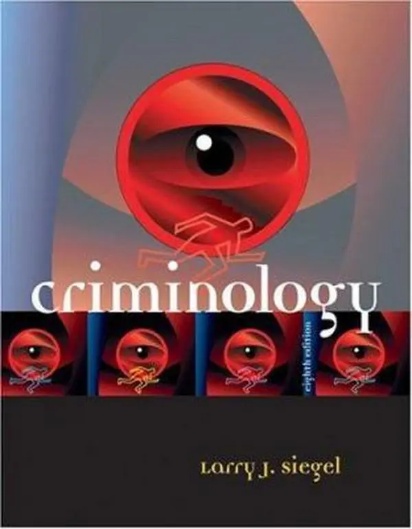 Used Criminology Textbook with InfoTrac by Larry J. Siegel - Balanced, 3.55 lbs, Cutting-Edge Content, Chapter Objectives, Comprehensive English Educational School Supply, Crime Prevention, Law Enforcement, 3.55 Pounds, Eleventh Edition