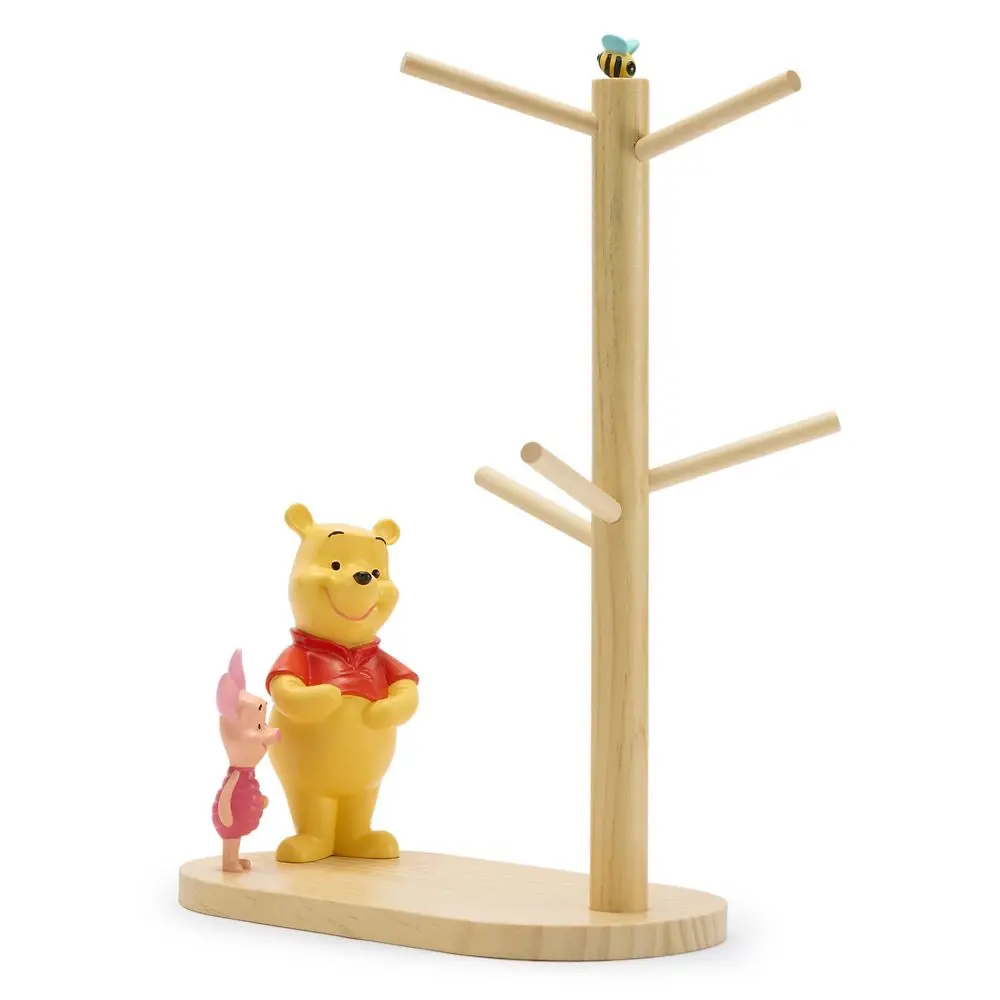Disney Store Winnie the Pooh and Piglet Wooden Mug Holder – Exclusive