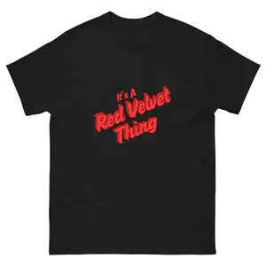 Red Velve Thing 2.0 Unisex T-Shirt, Small - 5XL, Black, White, Navy Blue, Green