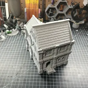 28mm cottage for TTRPG unpainted terrain dungeons and dragons