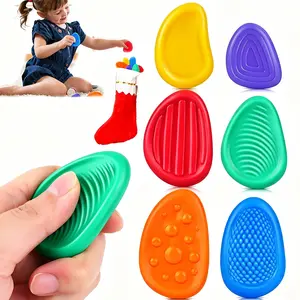 Sensory Stone Set, Sensory Grippie Set, Soothes Emotions & Stress Relief, Washable Durable Touch Stones, Sensory Fidget Relief, Multiple Colors Available