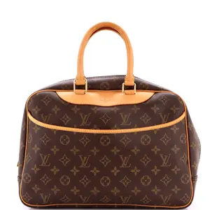 Pre-owned Louis Vuitton Canvas Coated Shoulder Bags Deauville Handbag Monogram Canvas by Rebag