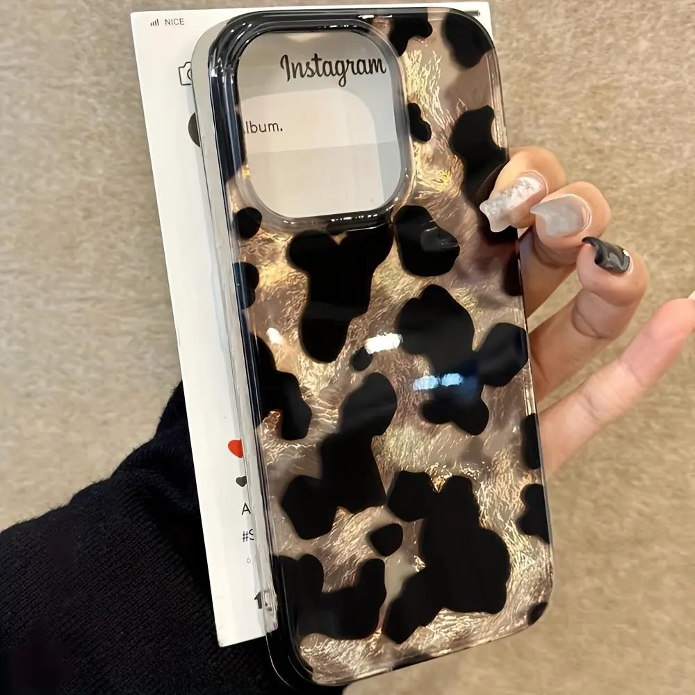 Black Panther Smartphone Case - Handheld Cellphone Protection for iPhone 17 Air, 16 Pro Max, 15 Plus, 14 Pro, 13, 12, 11, X, XS Max - Creative Luxury Aesthetic Artistic Shockproof Cover for Mobile Devices