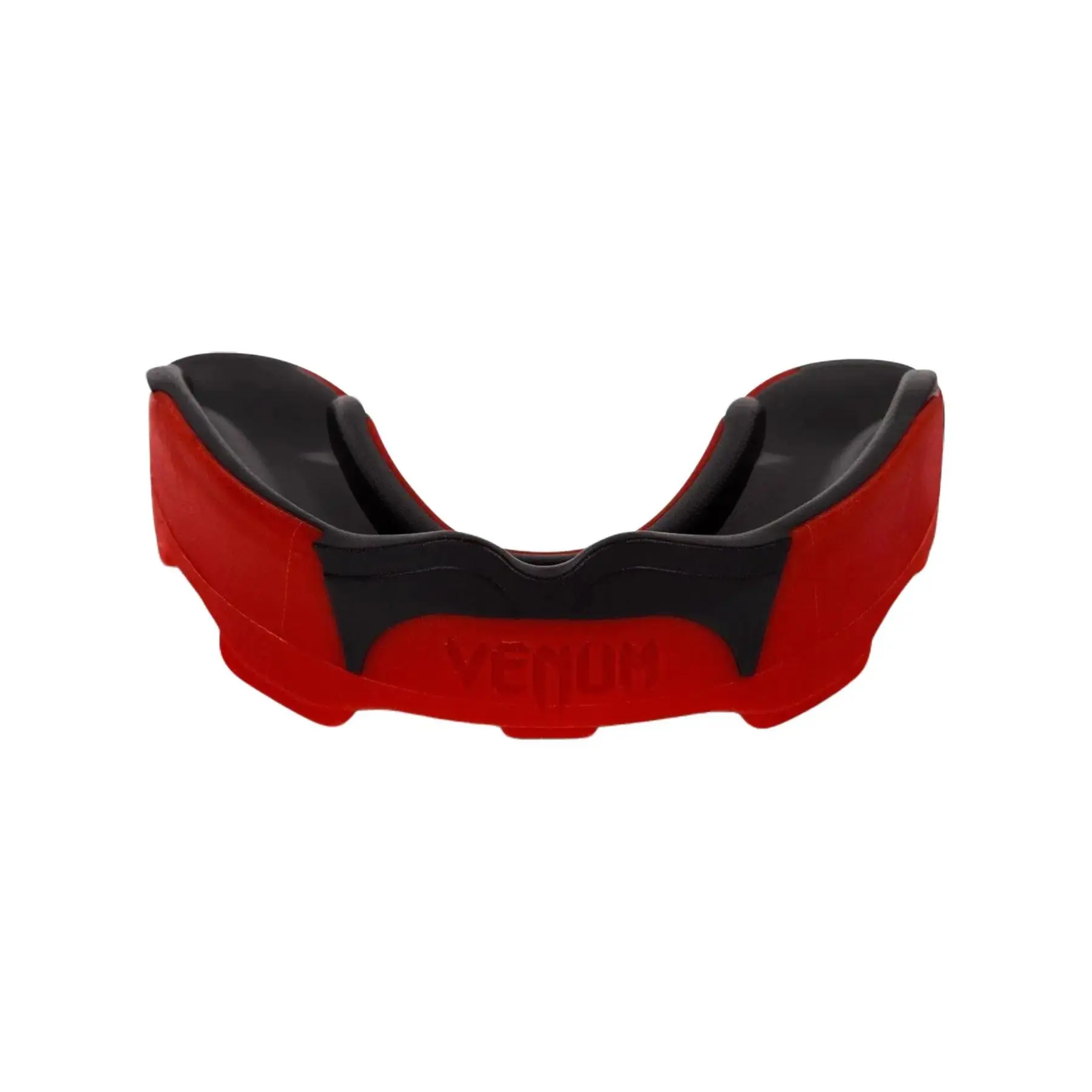 Venum Predator Mouthguard - Red/Black - Lightweight Design, Comfortable Fit, Shock Absorption, Dual-Core Gel Frame for Various Uses