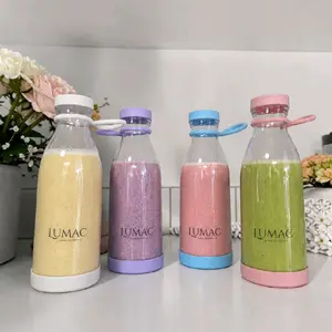 LUMAC - Portable Blender for Smoothies - Licuadora Portatil - 14oz Mini Blender