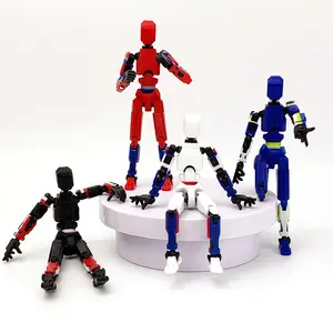 3D Printed Mannequin Dummy 13 Bad Boys Series Toys Action Figures Multi-Jointed Movable Shapeshift Robot Parent Child Games