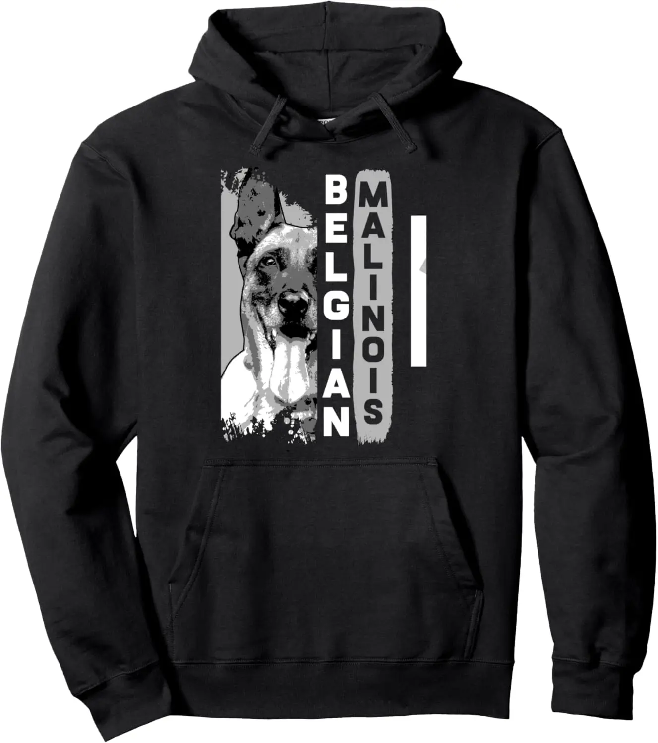 Vintage Belgian Malinois T design, Dog Lovers gift Pullover Hoodie 1