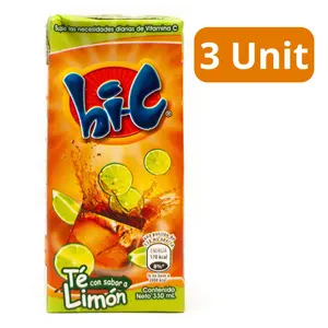 Hi-C Té de Limón 330ml  – Bebida Refrescante Lista para Llevar Lemon Beverage Tea