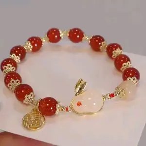 Jade Rabbit Girl Bracelet