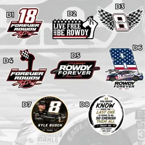 Kyle.B Sticker , Racing Fan Sticker,You Can't Spell ChampionShip Wiihout Rowdy Sticker, Gift for Fan