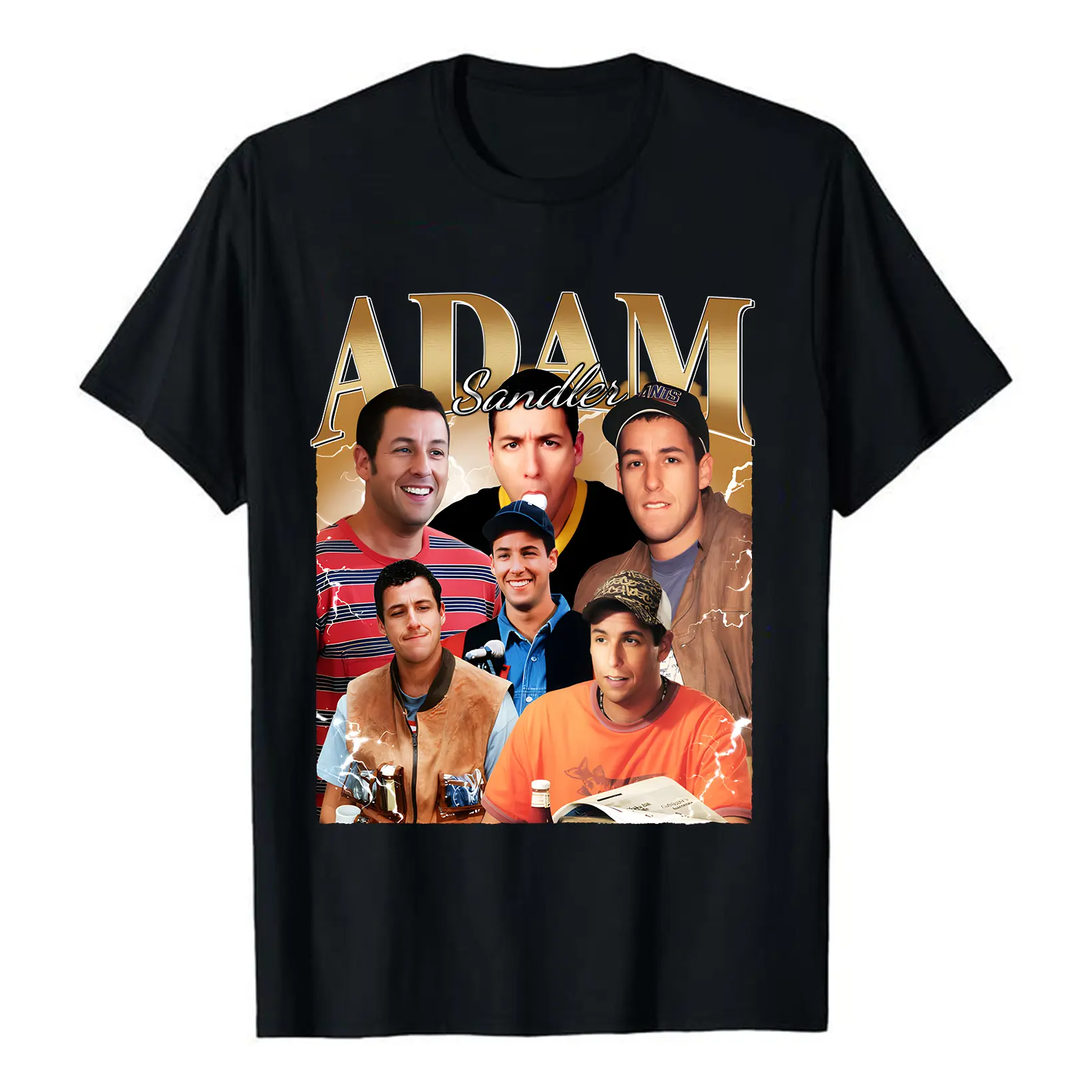 Unisex Sandler Bootleg T-Shirt, Vintage Adam Comedy Movie Graphic, 100% Cotton Cotton, Ideal for Film Fan Gifts & Casual Wear