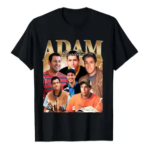 Unisex Sandler Bootleg T-Shirt, Vintage Adam Comedy Movie Graphic, 100% Cotton Cotton, Ideal for Film Fan Gifts & Casual Wear