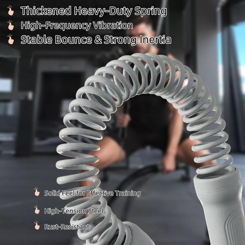 WVCS Ropeless Battle Ropes for Home Gym - Cordless Training Rope Fitness Equipment for Men & Women
