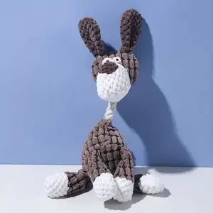 Pet Toy Dog Biting Sound Effect, Funny Donkey Chew Resistant, Interactive Plush Pet Toy, Durable Teeth Grinding Dog Toy