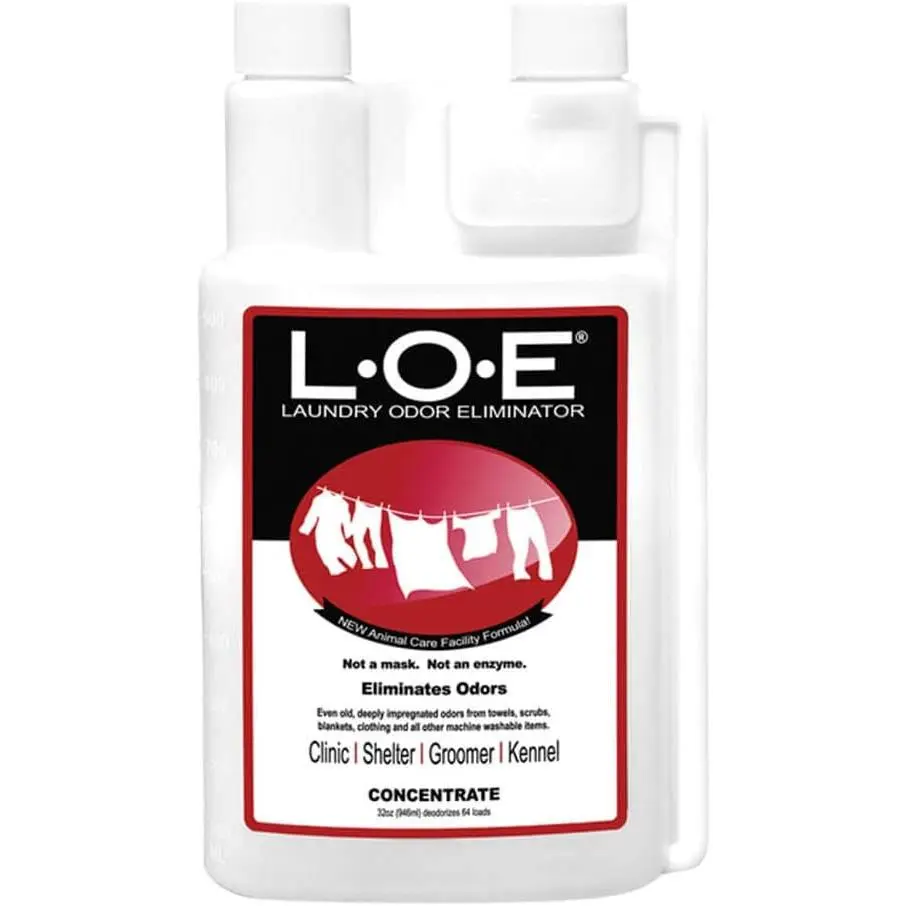 Odorcide Laundry Odor Eliminator Concentrate – Pet Odor Eliminator for Strong Odors – Pet Smell & Urine Odor Eliminator for Clothes – Laundry Odor Neutralizer w/Safe, Non-Enzymatic Formula (32 oz)
