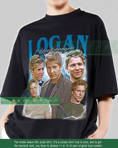 Logan Huntzberger Shirt Gift Vintage 90s Retro Bootleg T-shirt Homage Graphic Tee Sweatshirt Unisex FM217