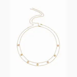 Cider BUTTERFLY LAYERED WAIST CHAIN
